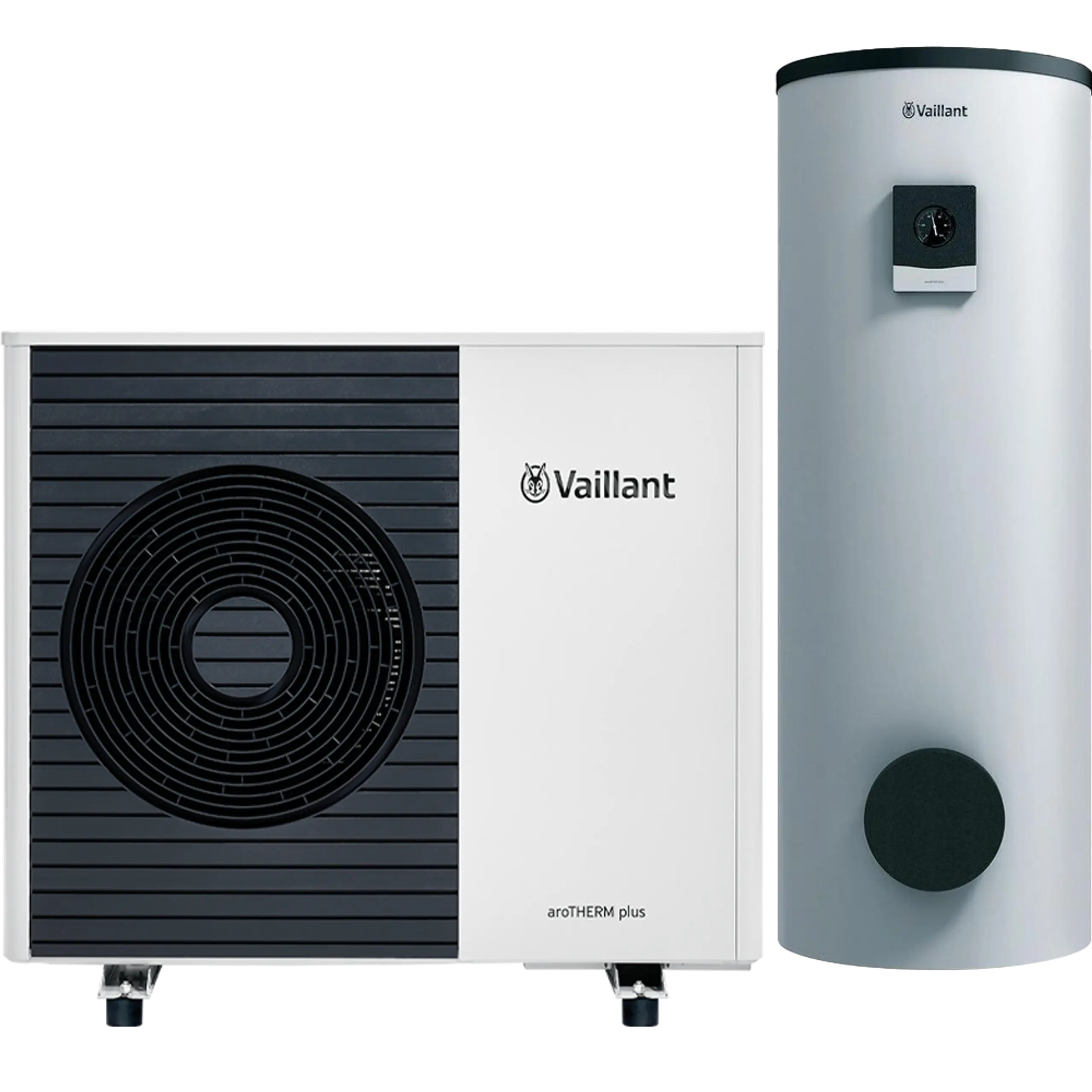 Foto van de  Vaillant aroTHERM Plus VWL 65/6 uniSTOR VIH RW 200 liter boiler
