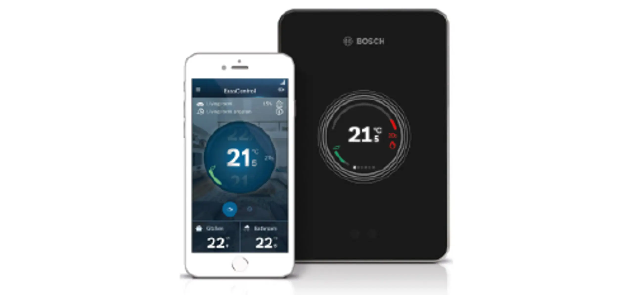 Foto van de Nefit EasyControl zwart