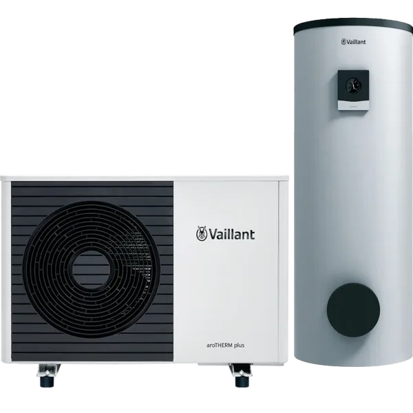 Vaillant aroTHERM Split VWL 35/5 AS uniSTOR VIH RW 200 liter boiler main image