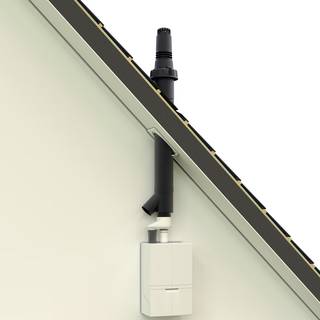Foto van de Ubbink HR Combi doorvoer